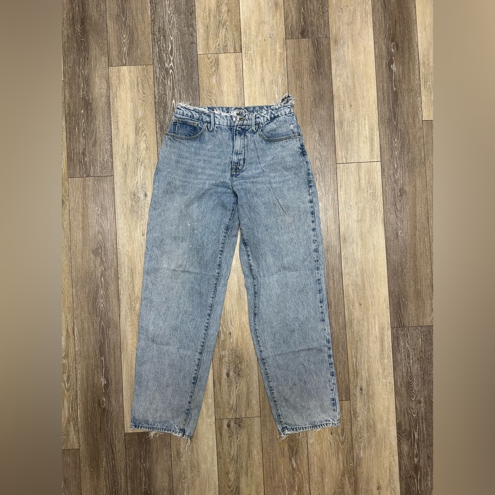 Good American GOOD ’90s LOOSE JEANS GNIL999T BLUE725 Size 0/25